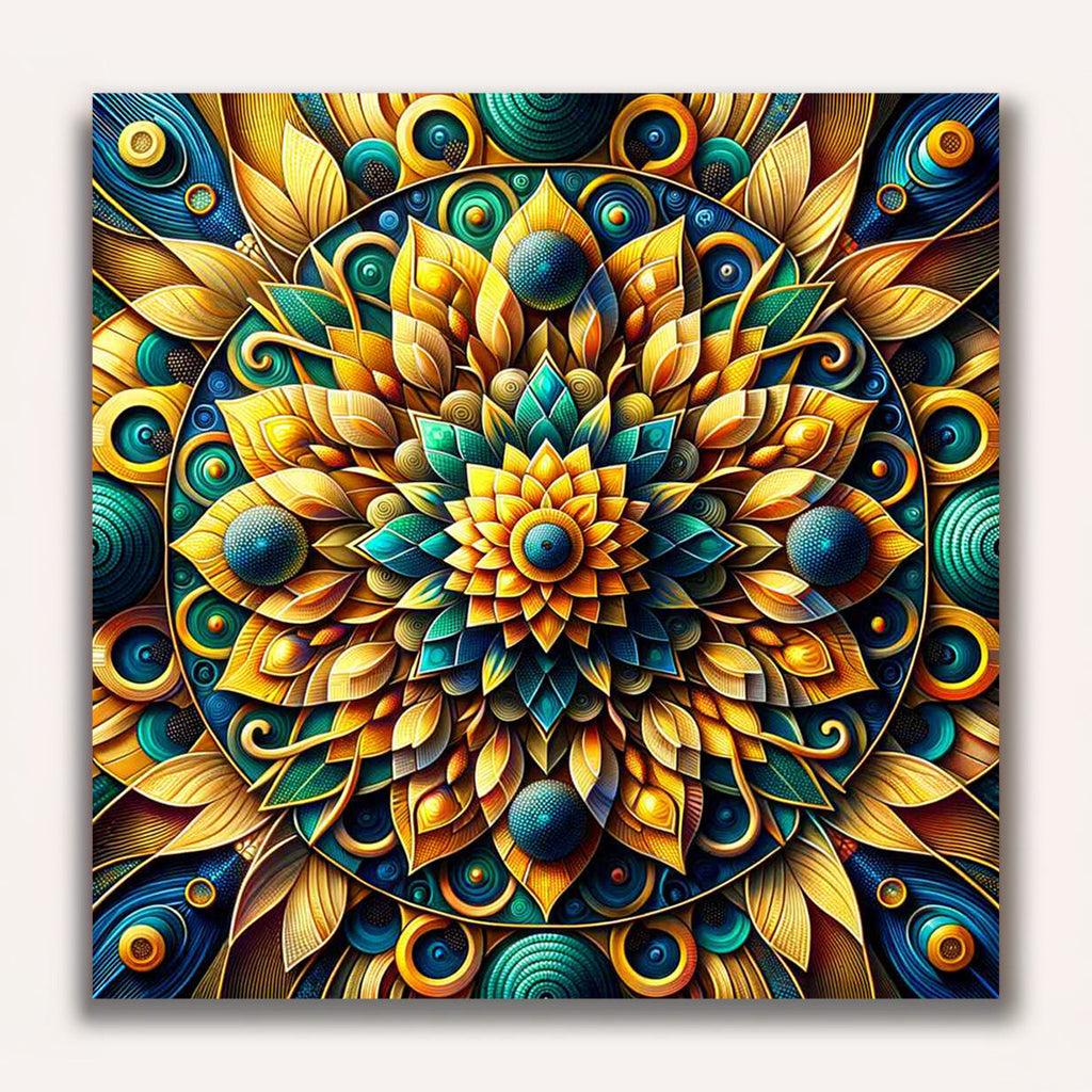 Paint by Numbers - Mandala 3D