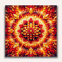 Paint by Numbers - Mandala Red Flower