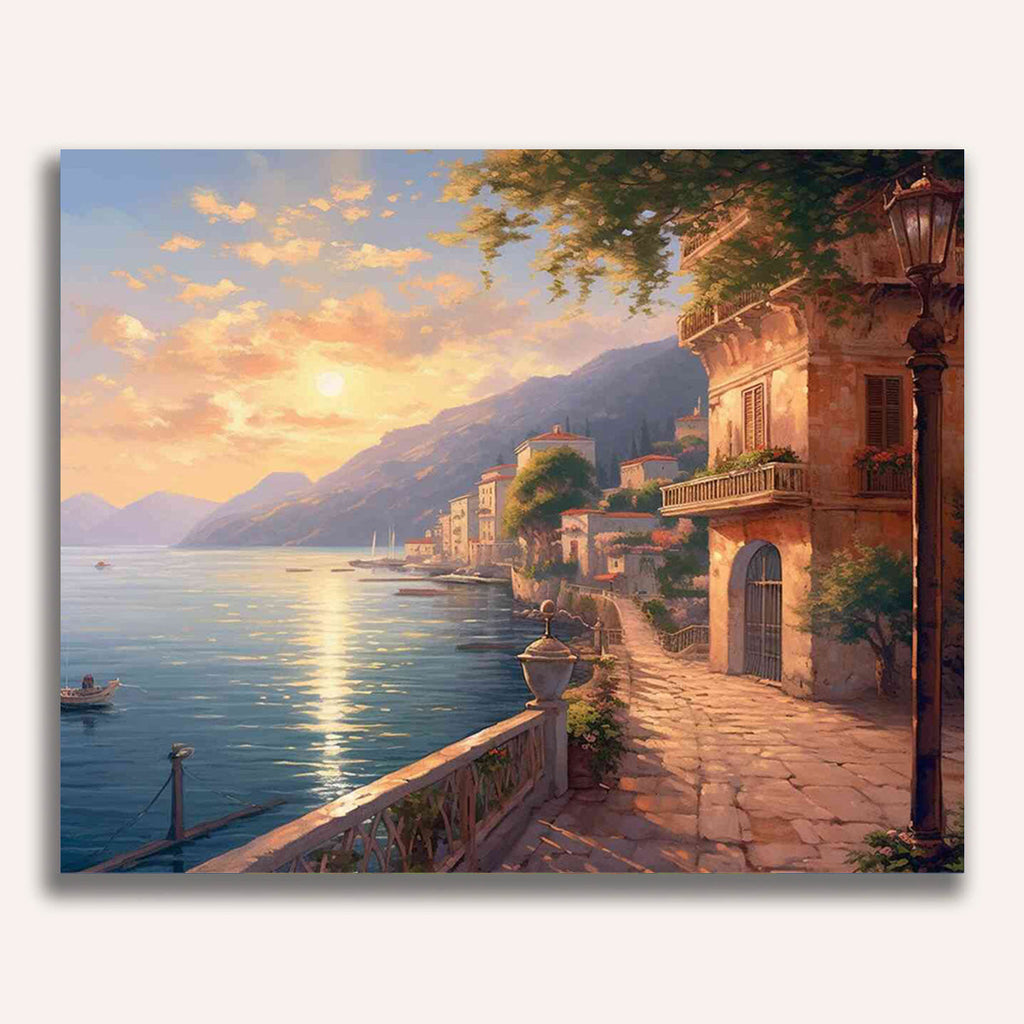 Paint by Numbers - Mediterranean Awakening