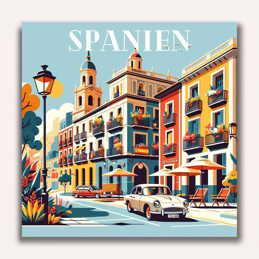 Paint by Numbers - Mediterranean joy of life