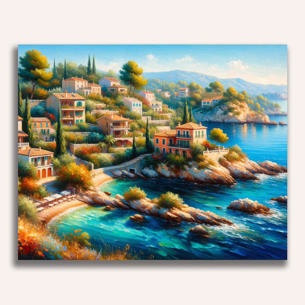 Paint by Numbers - Mediterranean Whispers