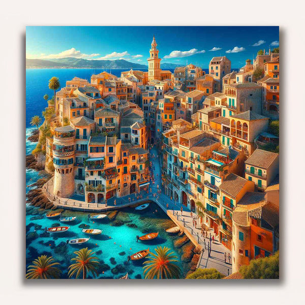 Paint by Numbers - Mediterranean Whispers