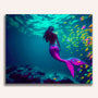 Paint by Numbers - Mermaid, Pinklila
