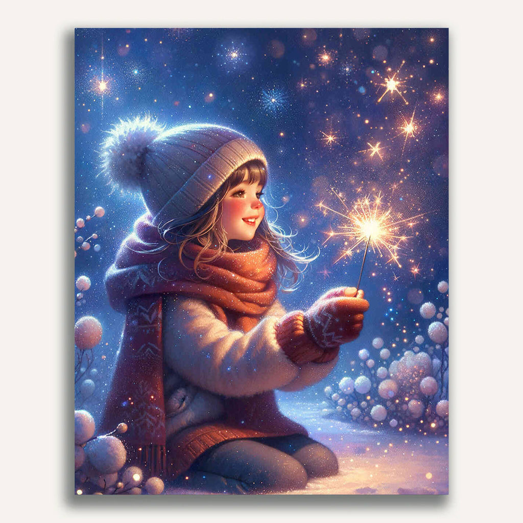 Paint by Numbers - Miracle Candles Girls