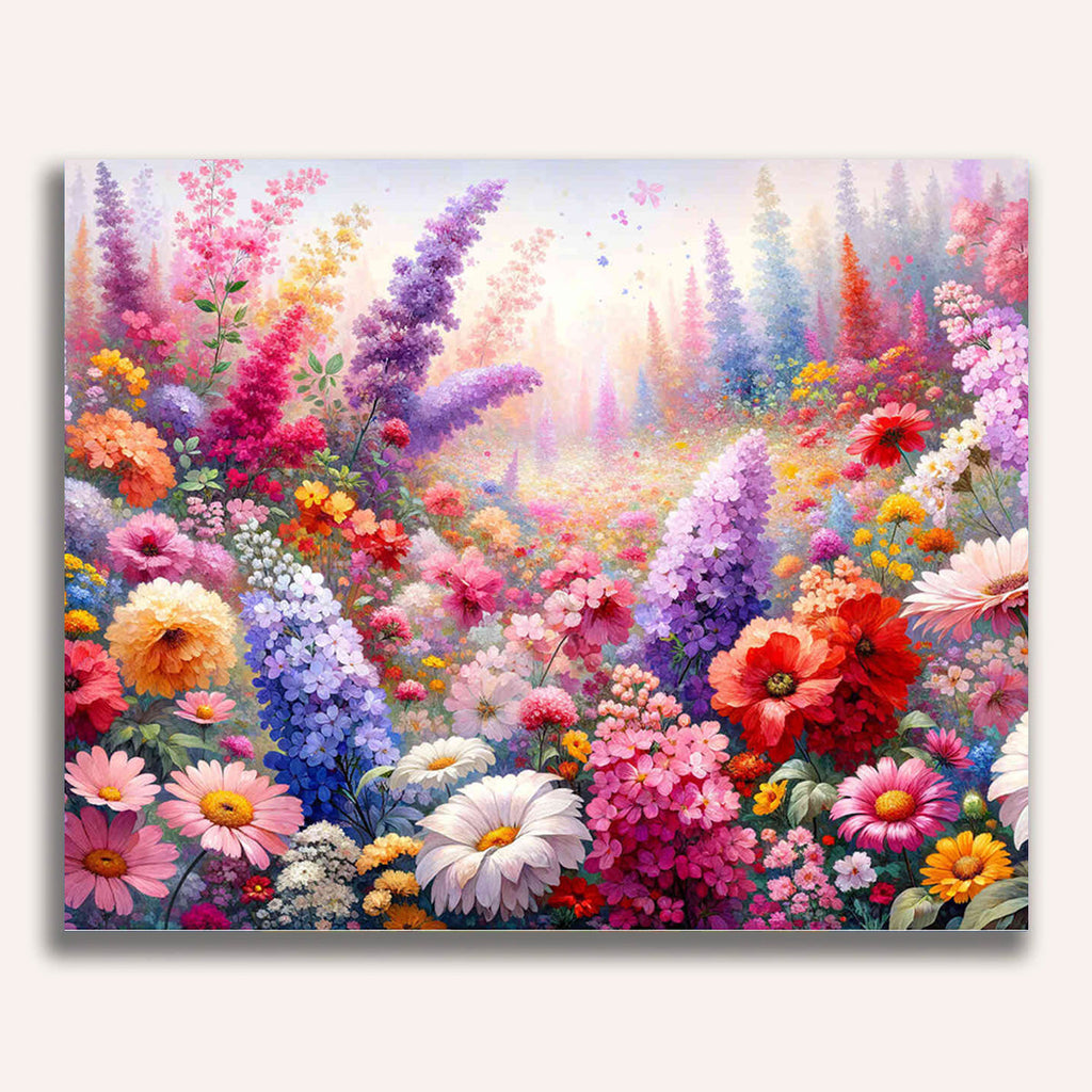 Paint by Numbers - Mix Flower Meadow