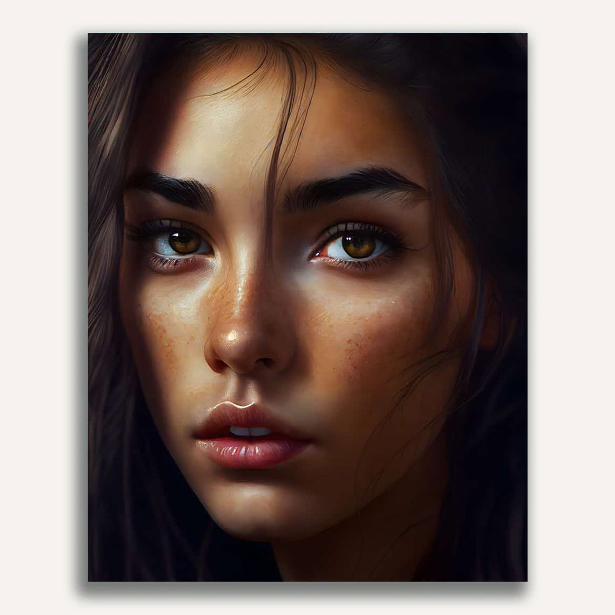 Paint by Numbers - Model Closeup