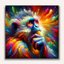 Paint by Numbers - Monkey, Tinking of