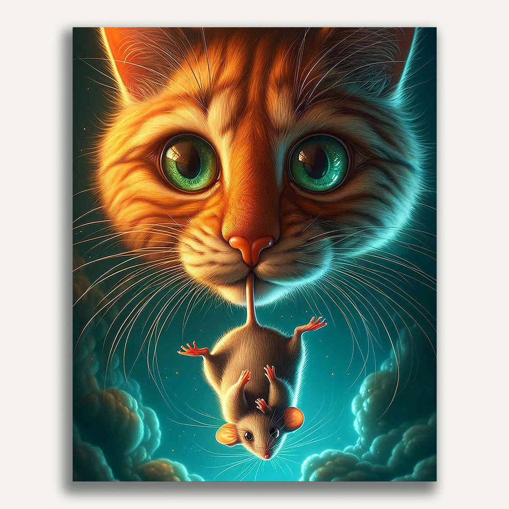 Paint by Numbers - Mouse upside down