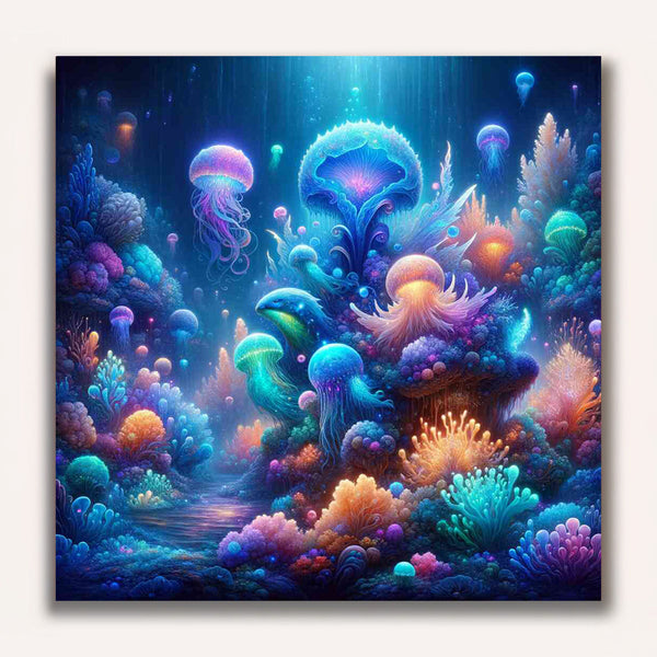 Paint by Numbers - Mysterious Deep Sea