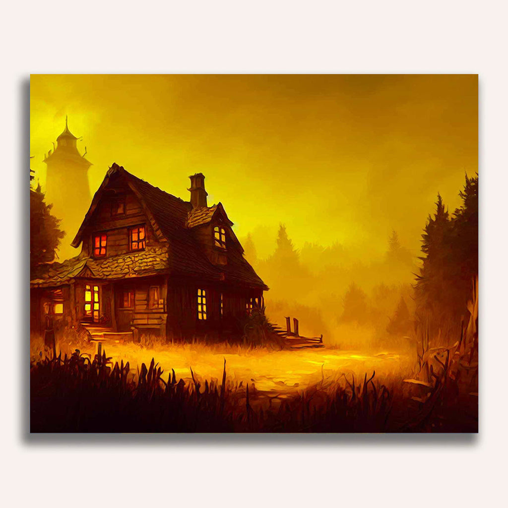 Paint by Numbers - Mystic house