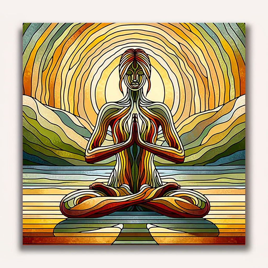 Paint by Numbers - Namaste Yoga