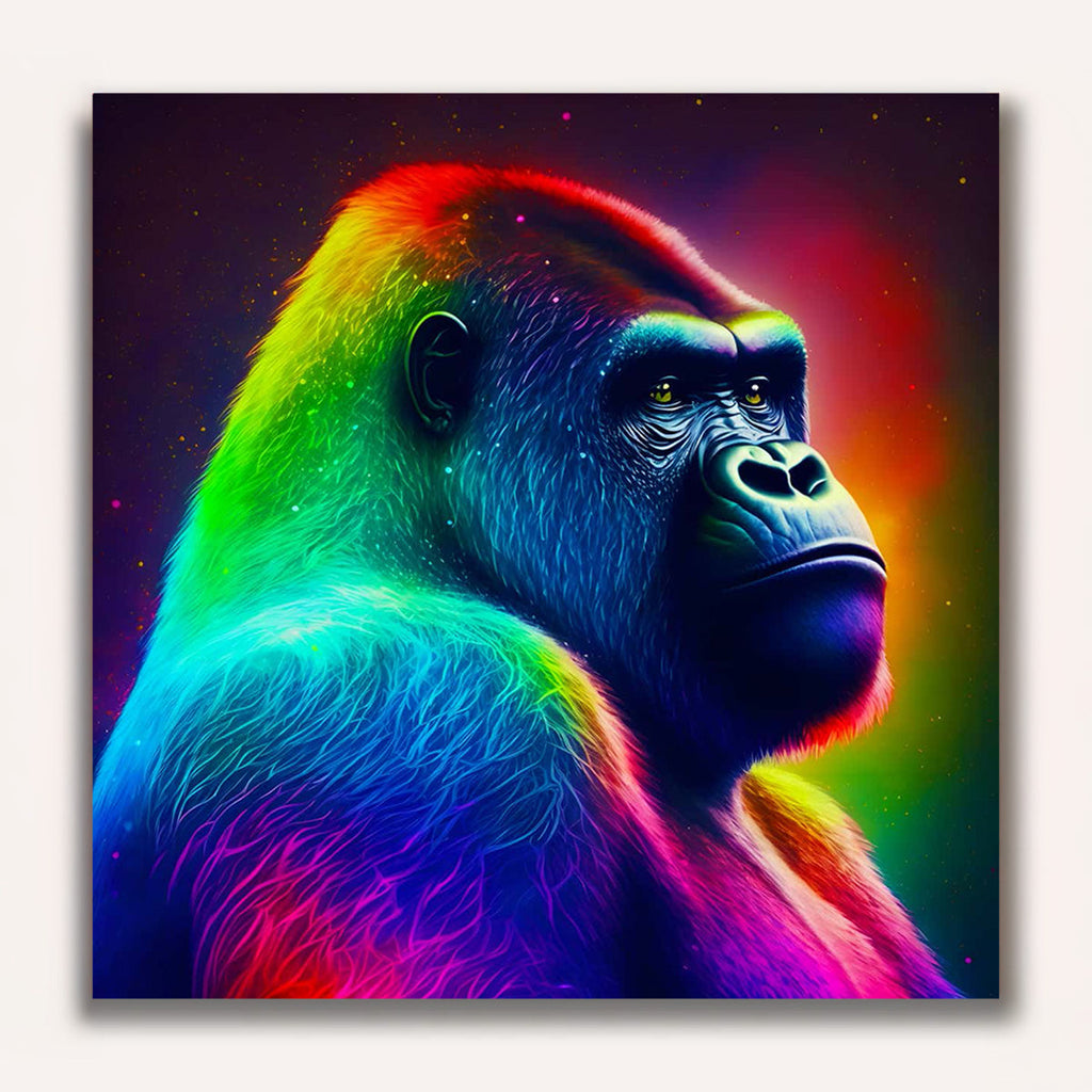 Paint by Numbers - Neon Gorilla