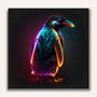 Paint by Numbers - Neon Penguin