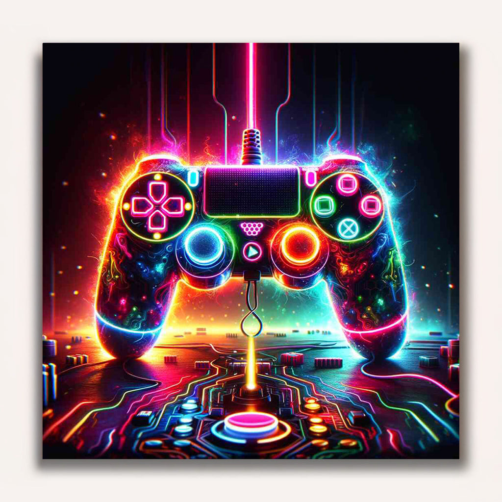 Paint by Numbers - Neon-Symphonie des Spiels