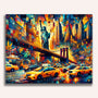 Paint by Numbers - New York, lettering