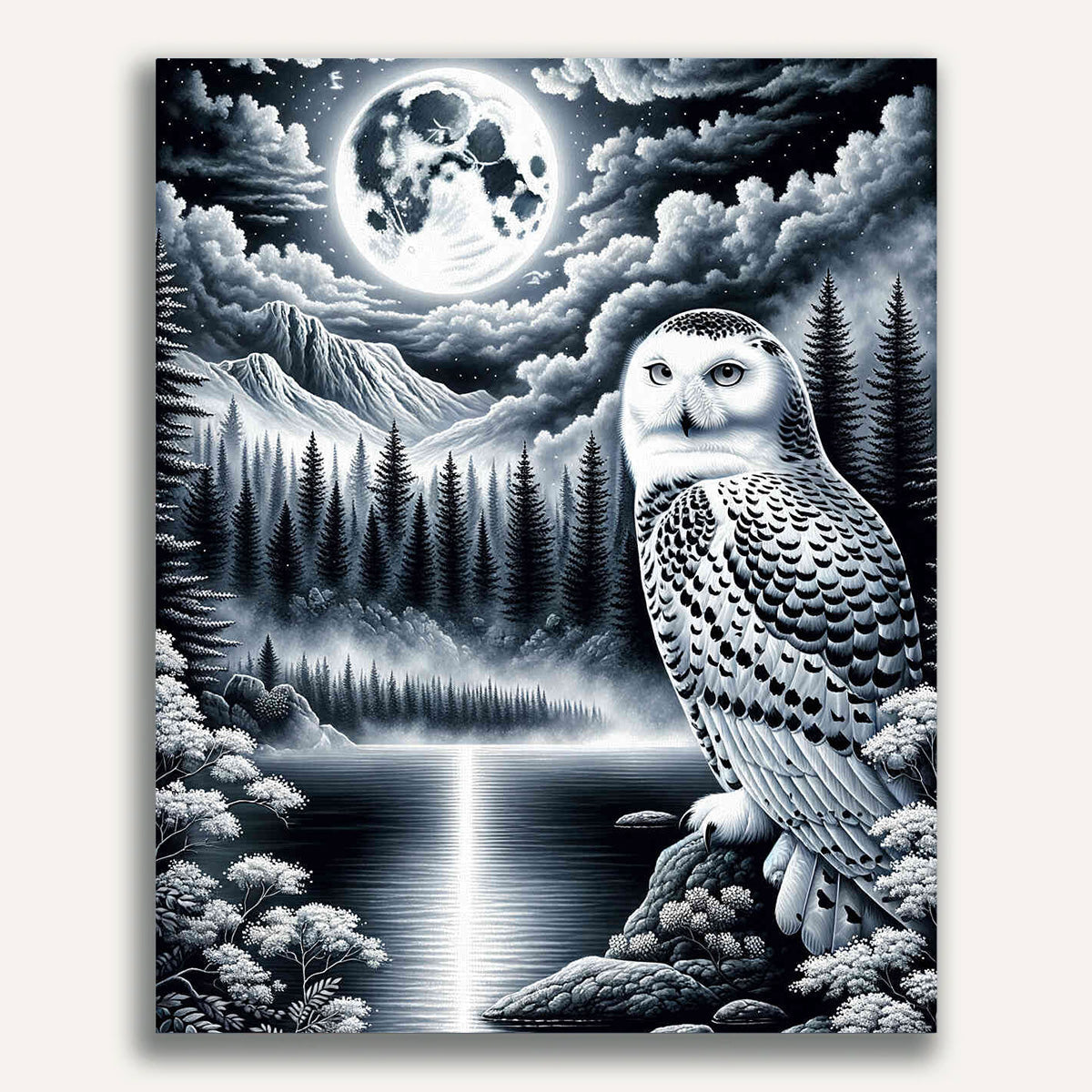 Paint by Numbers - Night Owl