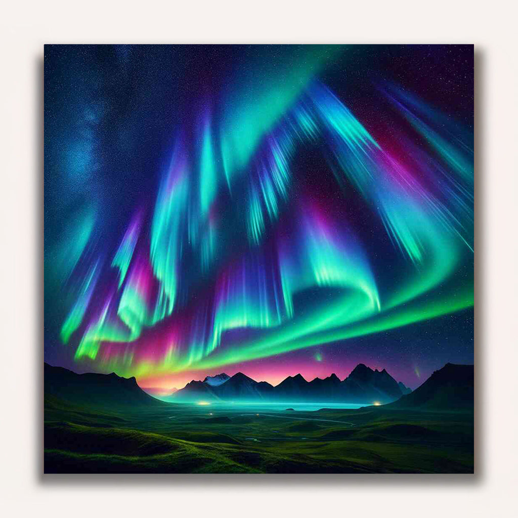 Paint by Numbers - Northern Lights Dreamscape