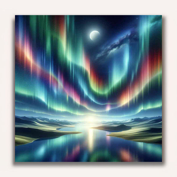 Paint by Numbers - Northern Lights of Silence