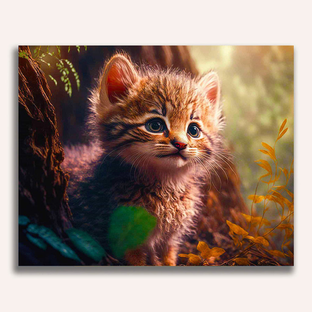 Paint by Numbers - New Irish kitten