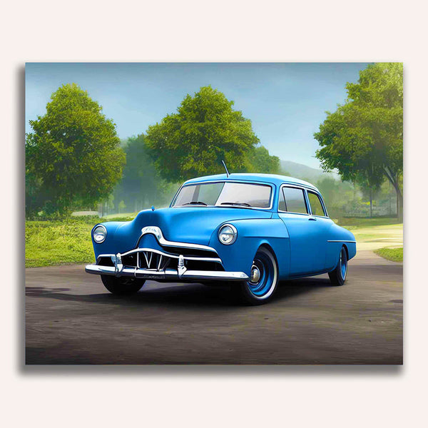 Paint by Numbers - Old Blue