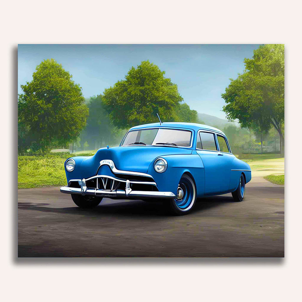 Paint by Numbers - Old Blue