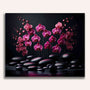 Paint by Numbers - Orchid, Black stones