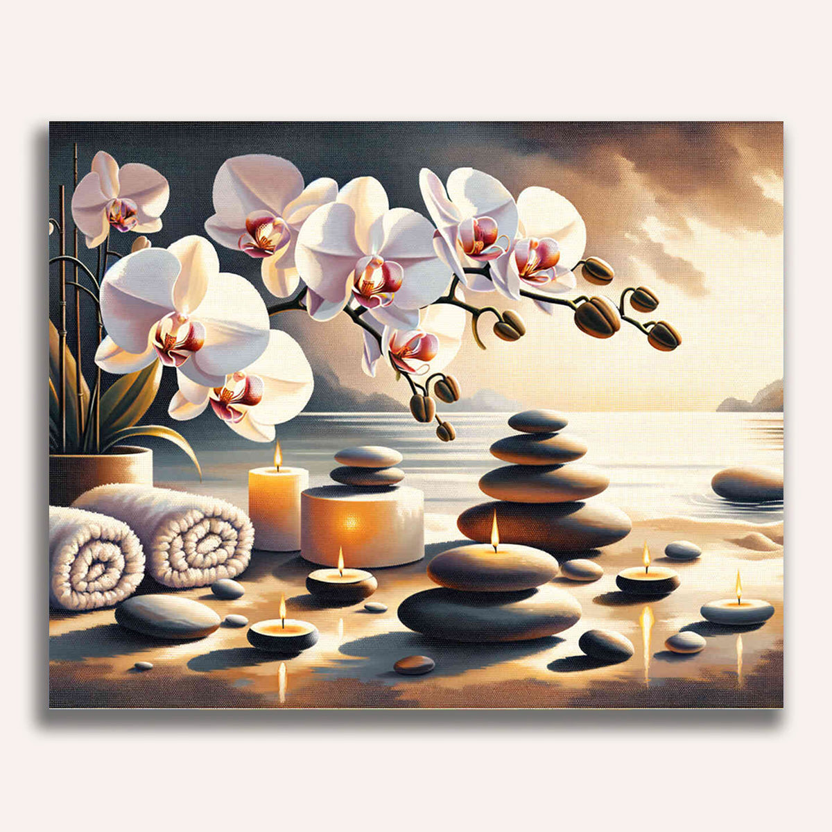 Paint by Numbers - Orchids and Wellness