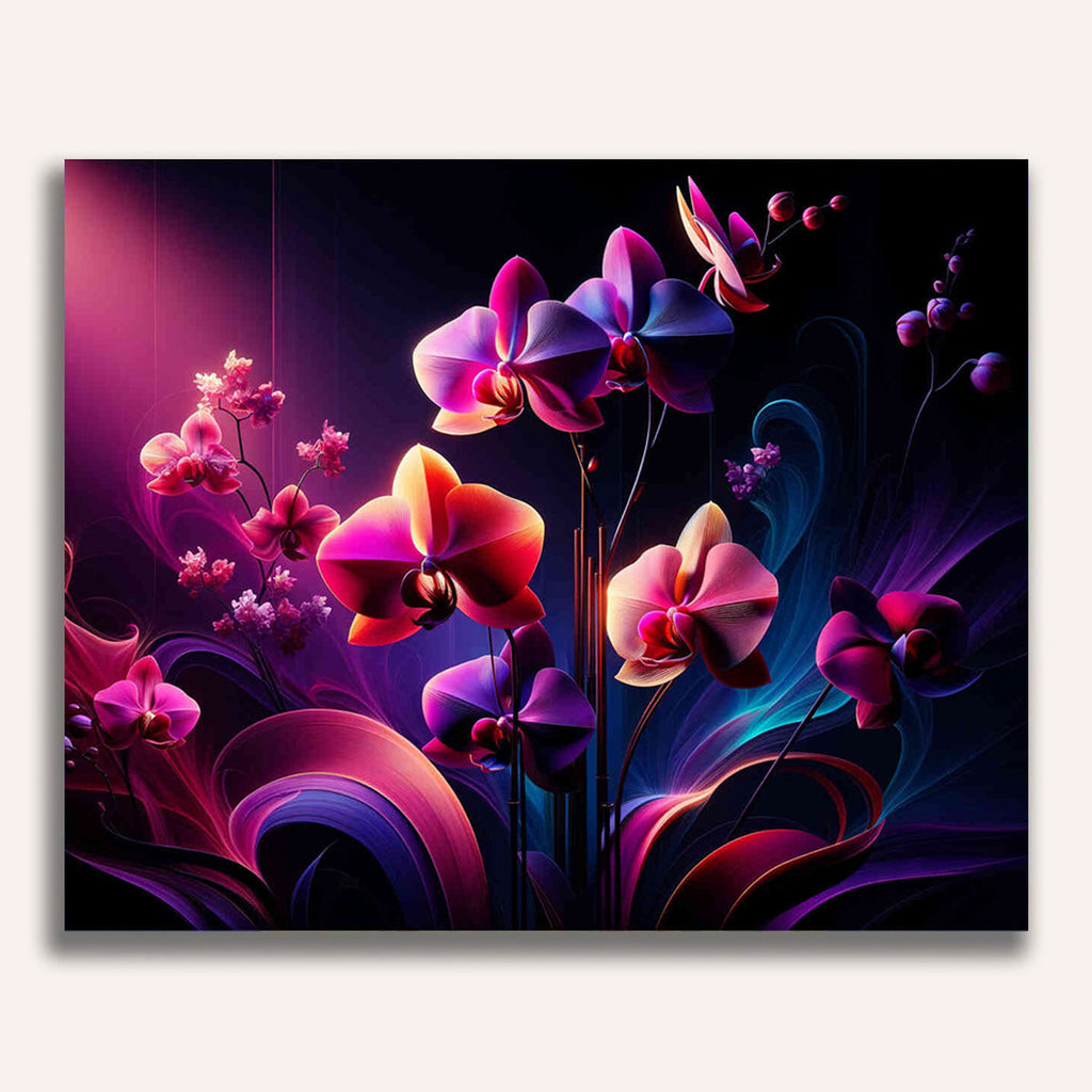 Paint by Numbers - Orchids Color Mix