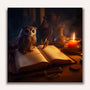 Paint by Numbers - Owl candlelight