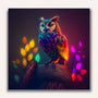 Paint by Numbers - Owl in the sea of lights