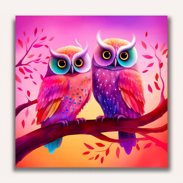 Paint by Numbers - Owl love