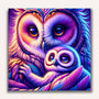 Paint by Numbers - Owl Mother and Child