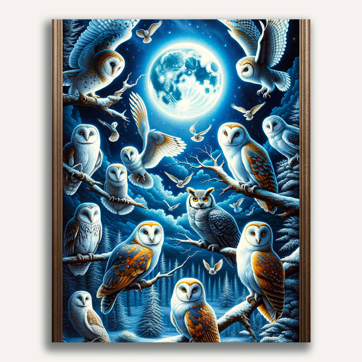 Paint by Numbers - Owl Species