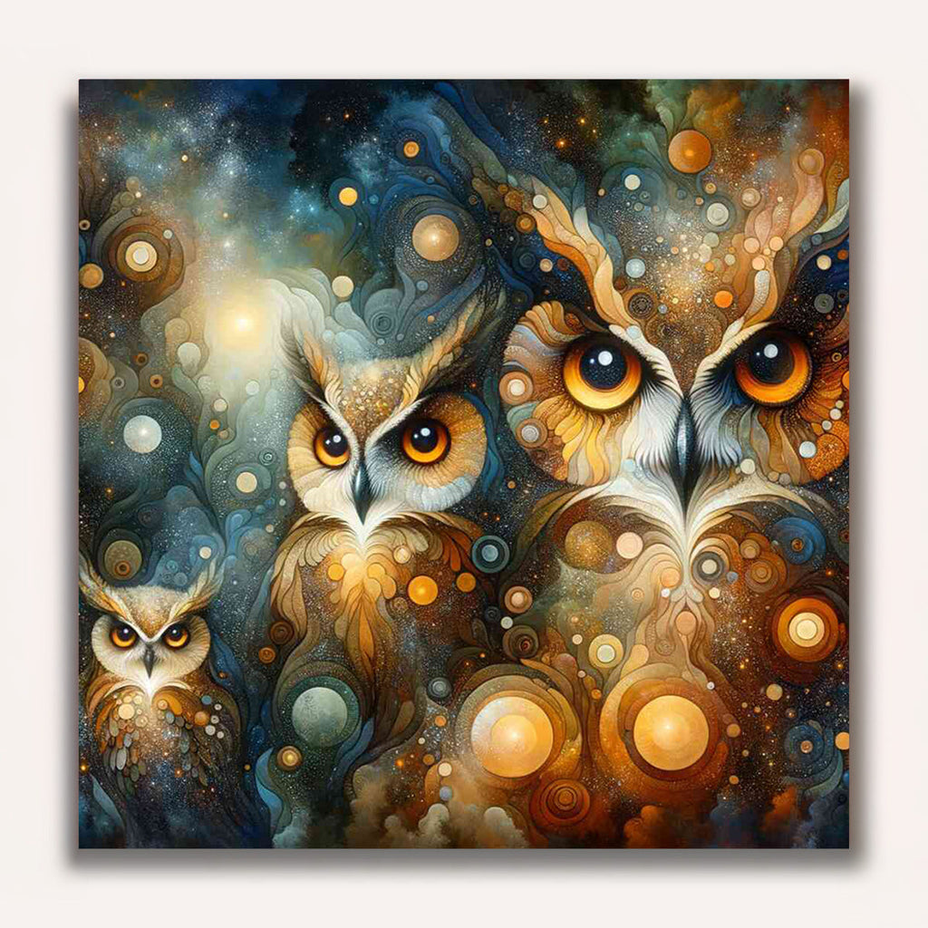 Paint by Numbers - Owls Gallery