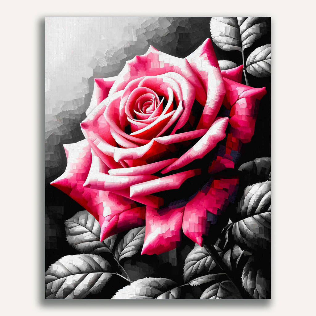 Paint by Numbers - Paint Swab Pink Rose