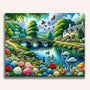 Paint by Numbers - Picturesque river