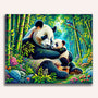 Paint by Numbers - Panda Mother with Child
