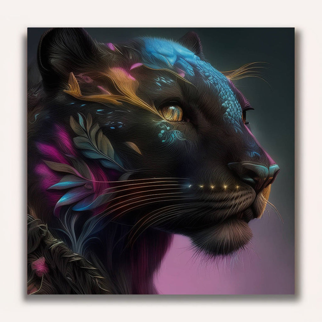 Paint by Numbers - Panther Portrait
