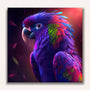 Paint by Numbers - Papagai Purple