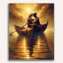 Paint by Numbers - Parchment in the Boat