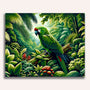Paint by Numbers - Parrot, Green