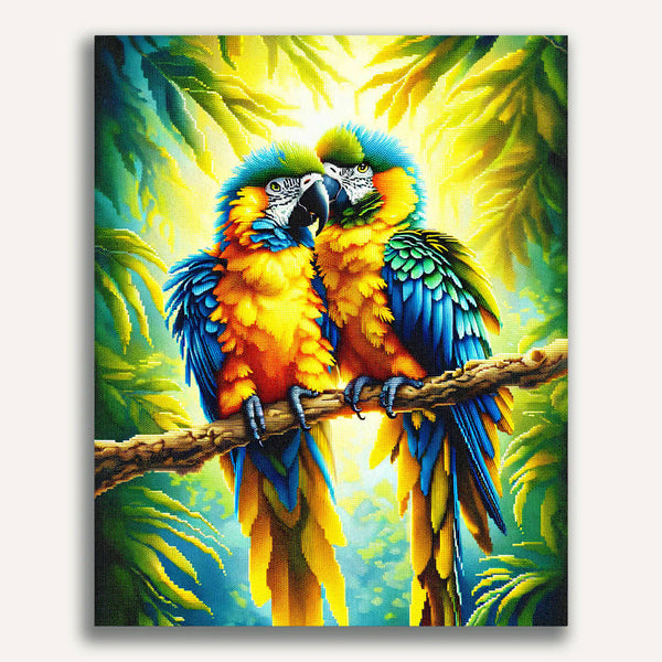 Paint by Numbers - Parrot Parrot Ast