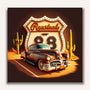 Paint by Numbers - Past times on Route 66