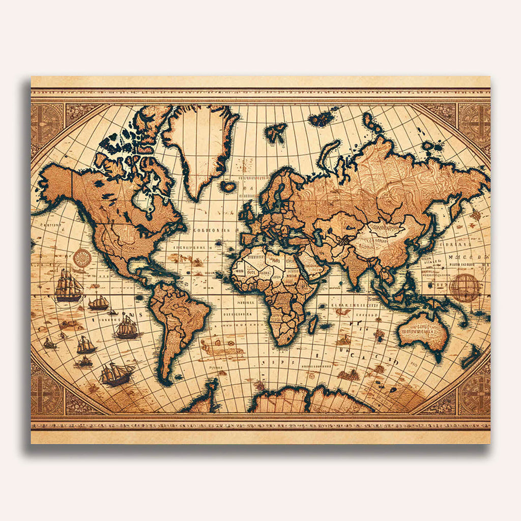 Paint by Numbers - Past Worlds