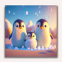 Paint by Numbers - Penguin family