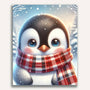Paint by Numbers - Penguin with Scarf