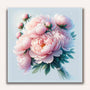 Paint by Numbers - Peony Bouquet, Pink
