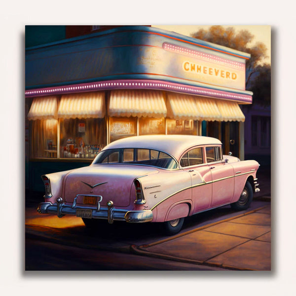 Paint by Numbers - Gas station romance of the 50s