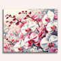 Paint by Numbers - Pink and white orchids