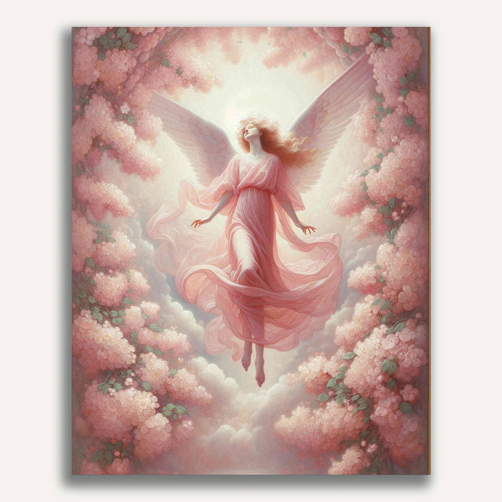 Paint by Numbers - Pink angel